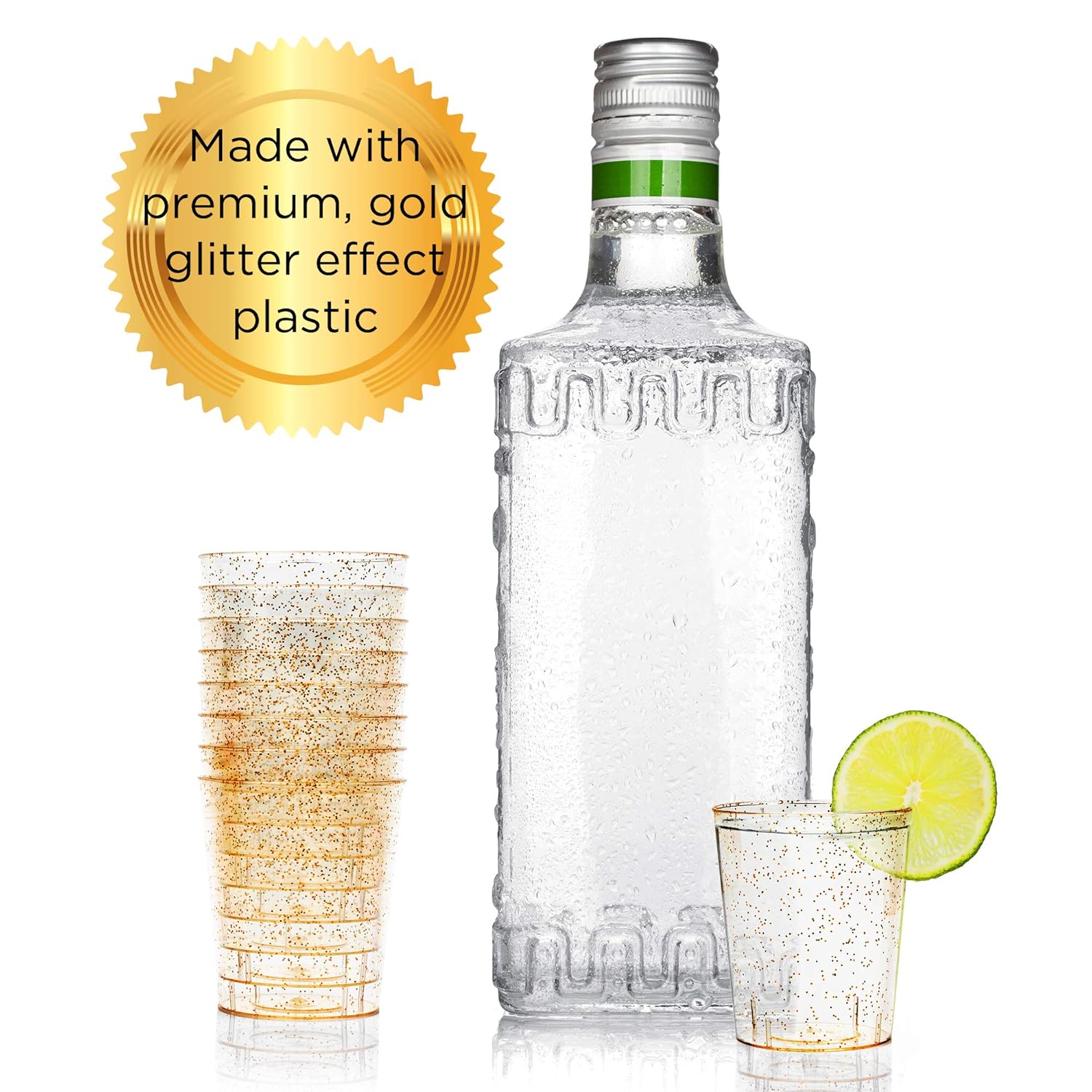 6 O 12 75ml Queensway Shot Glass Barra Calidad Disparo Vodka - Foto 10