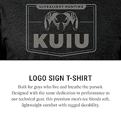 KUIU Logo Sign T-Shirt for Men – Lightweight