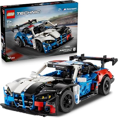 LEGO Technic BMW M4 GT3 EVO Race Car 42226 Building Kit with V6 Engine