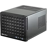SilverStone Technology Ultra Compact Mini-ITX Computer Case with Mesh Front Panel Black (SST-SG13B-USA)