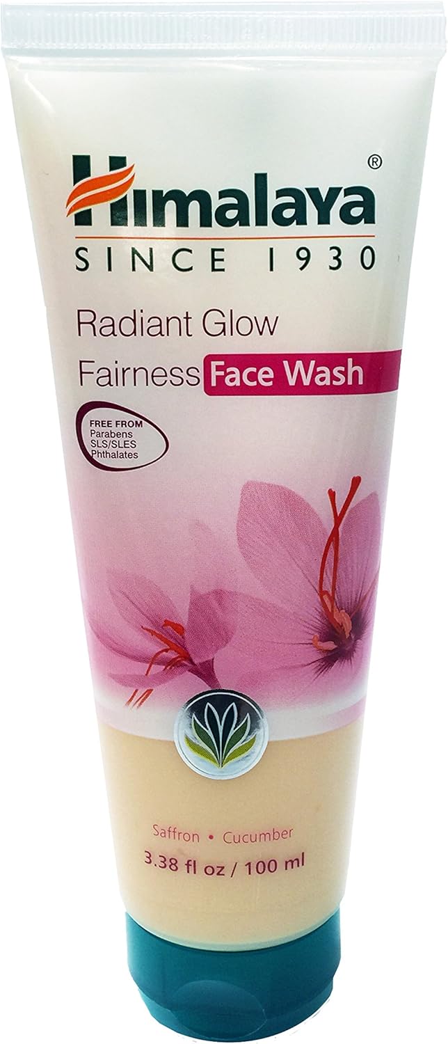 Himalaya Radiant Glow Fairness Face Wash & Cleanser with Saffron and