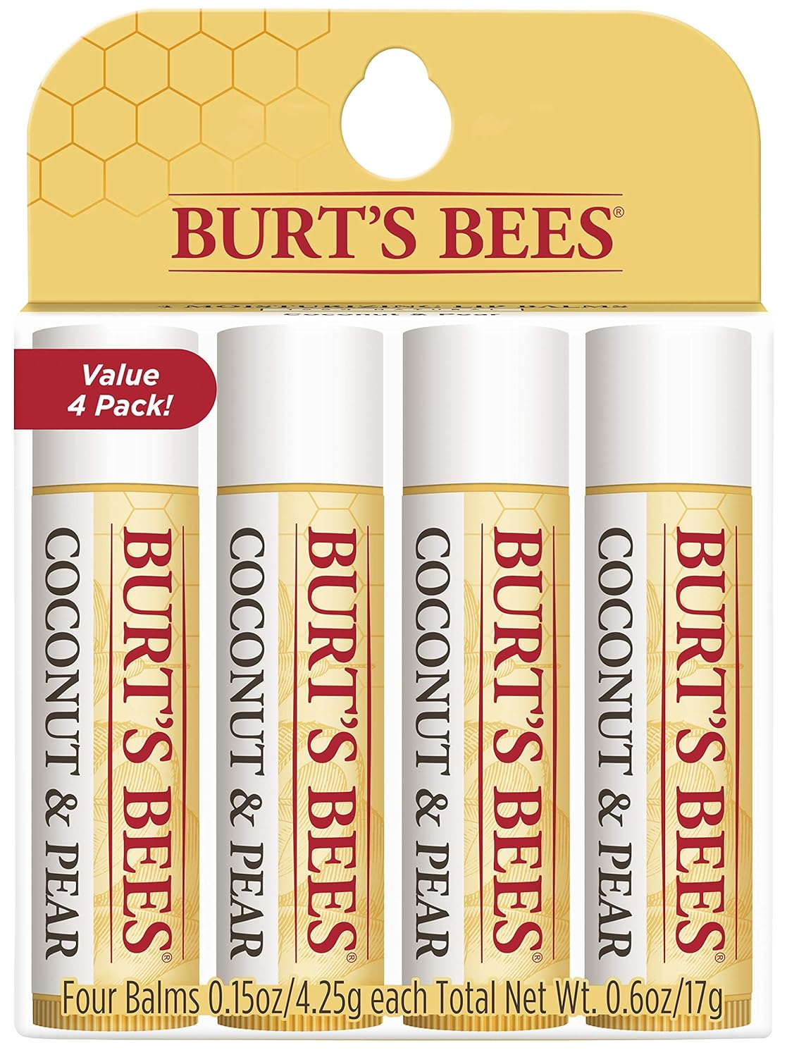 coconut and pear burt's bees