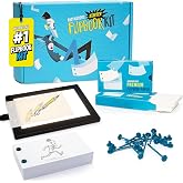 Official Andymation's Flipbook Starter Kit, LED Light Pad, Flip Book Kit | Andymation flipbook kit big on fun, Andymation flipbook kit signature design, flipbook kit with light pad