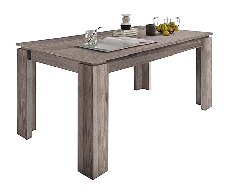 Trendteam Tavolo Riproduzione Eiche San Remo Dunkel Dark