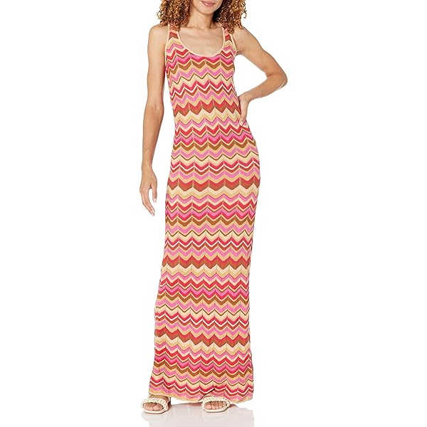 Show Me Your Mumu Womens Maizy Cut Out Casual Dress, Paradise Island Knit,  X-Small US at Amazon Women's Clothing store