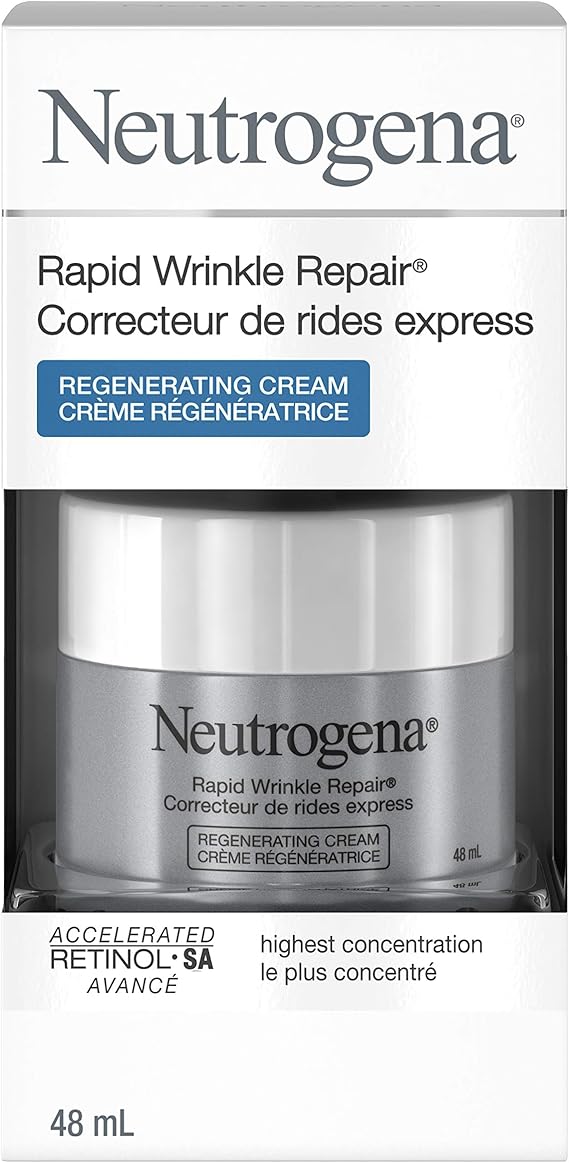 Neutrogena Anti Aging Retinol Face & Eye Cream, Rapid Wrinkle Repair