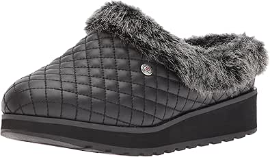Amazon.com | Skechers BOBS Women's Keepsakes High-Quilted Clog | Mules & Clogs