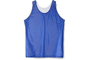 Ma Croix Mens Reversible Mesh Basketball Jersey Quick Drying Sleeveless Tank Top Made in USA