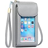 FALAN MULE Small Cell Phone Crossbody Bag Purse for Women, PU Leather Wallet Purse…