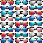 Eyegla Sunglasses Bulk Party Sunglasses Pack 80s Shades Eyewear Set for Men Women 8/10/20/30Pack