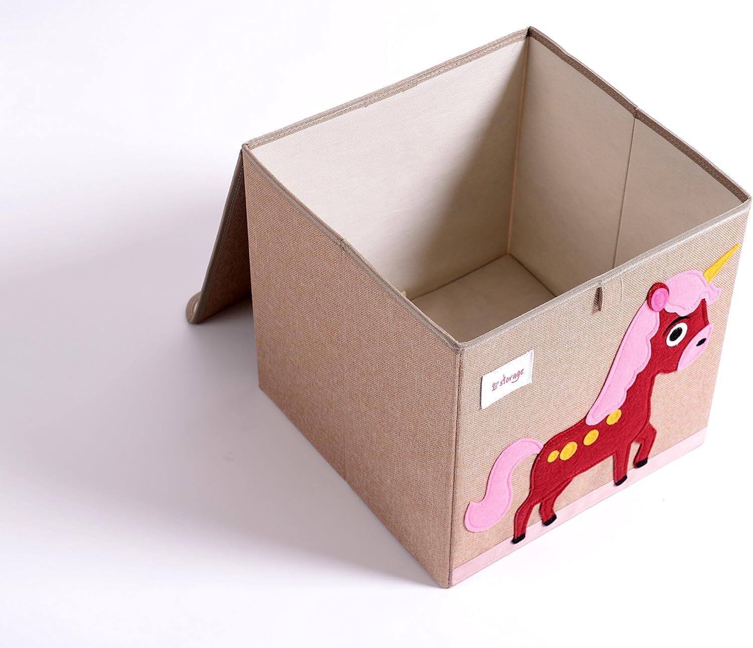 TruReey Caja de Almacenamiento Plegable con Tapa Juguete Plegable Lona