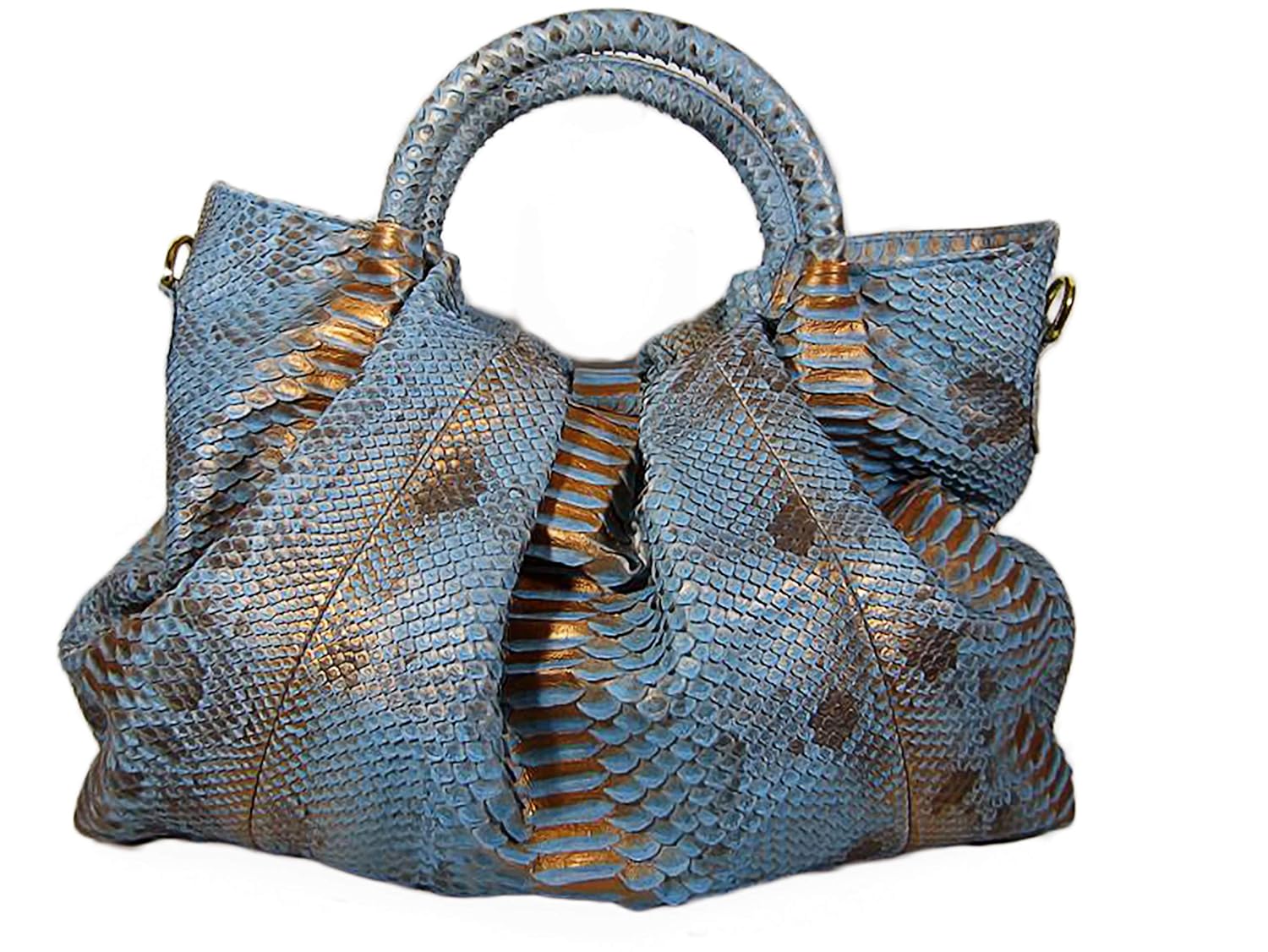 Turquoise Hobo Snakeskin Women Leather 