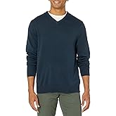 Amazon Essentials Men's V-Neck Pullover Sweater (Available in Big & Tall)