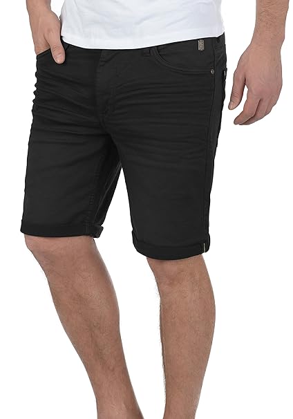 Blend Diego Herren Jeans Shorts Kurze Denim Hose Aus Stretch-Material Slim Fit