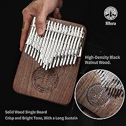 Hluru Kalimba 38 Keys, Professional Kalimba Thumb