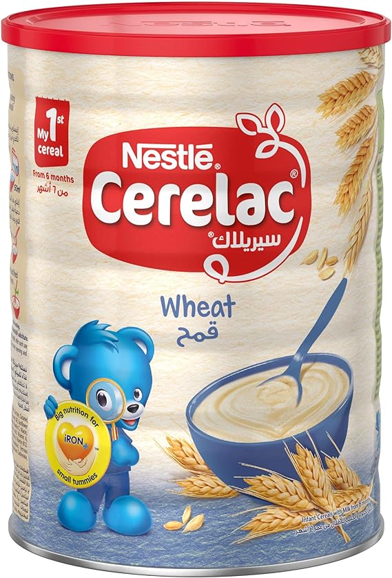Nestle Cerelac Infant Cereal Wheat, Tin Pack, 1Kg Buy