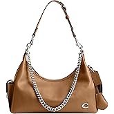 COACH Pocket Glazed Juliet Bag 30, LH/Honey Brown