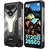 Ulefone Armor 34 Plus 5G Rugged Phone, MTK Dimensity 7400X 32GB+512GB, 25500mAh 66W, Android 15, 6.95" 120Hz Corning Screen, 