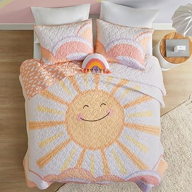 Poterie grange literie enfants avions double couette complète
