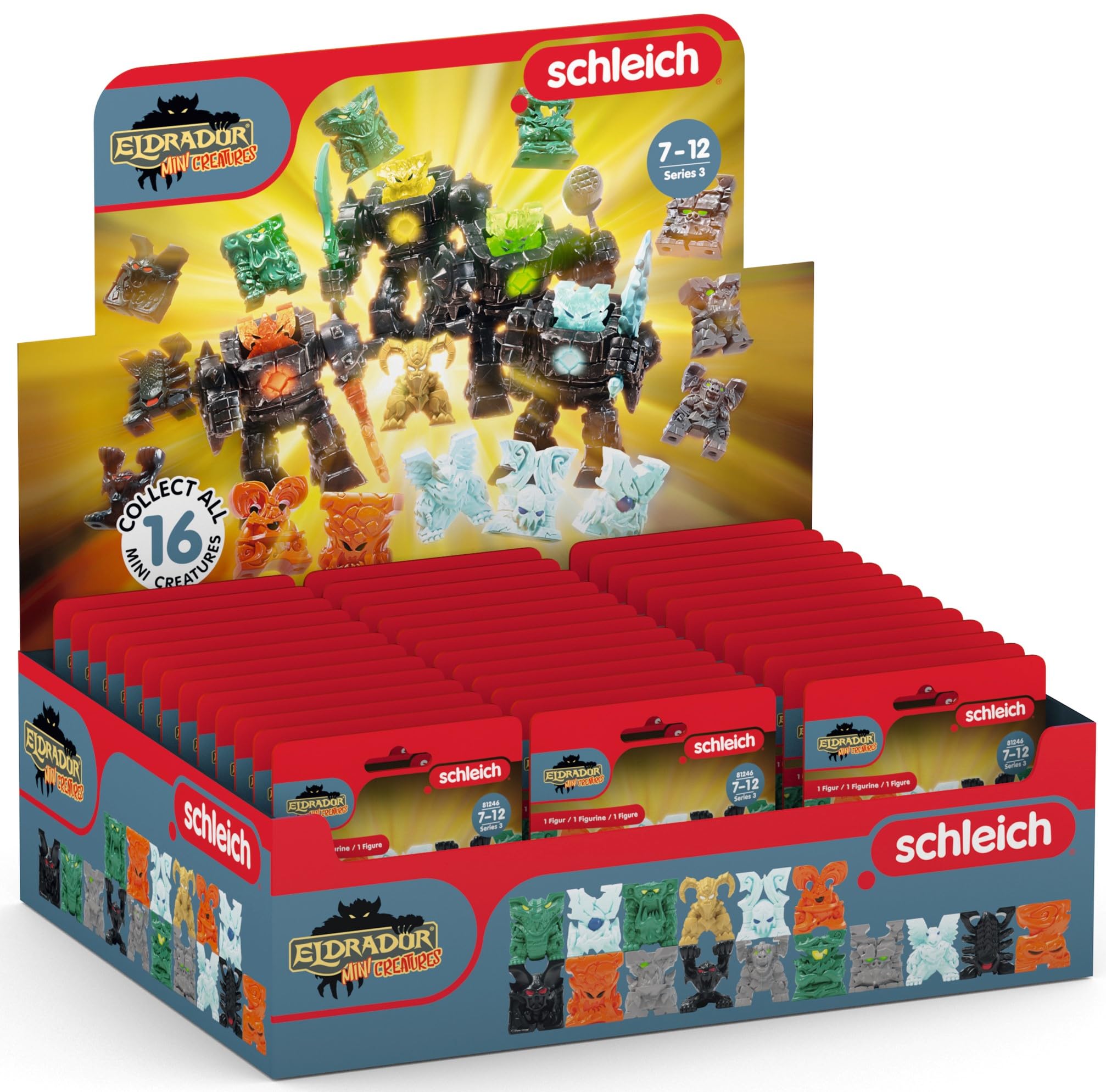 SCHLEICH 81246 - Eldrador Creatures - Mini Creatures, Series 3, 1 Piece, Multicoloured, One Size