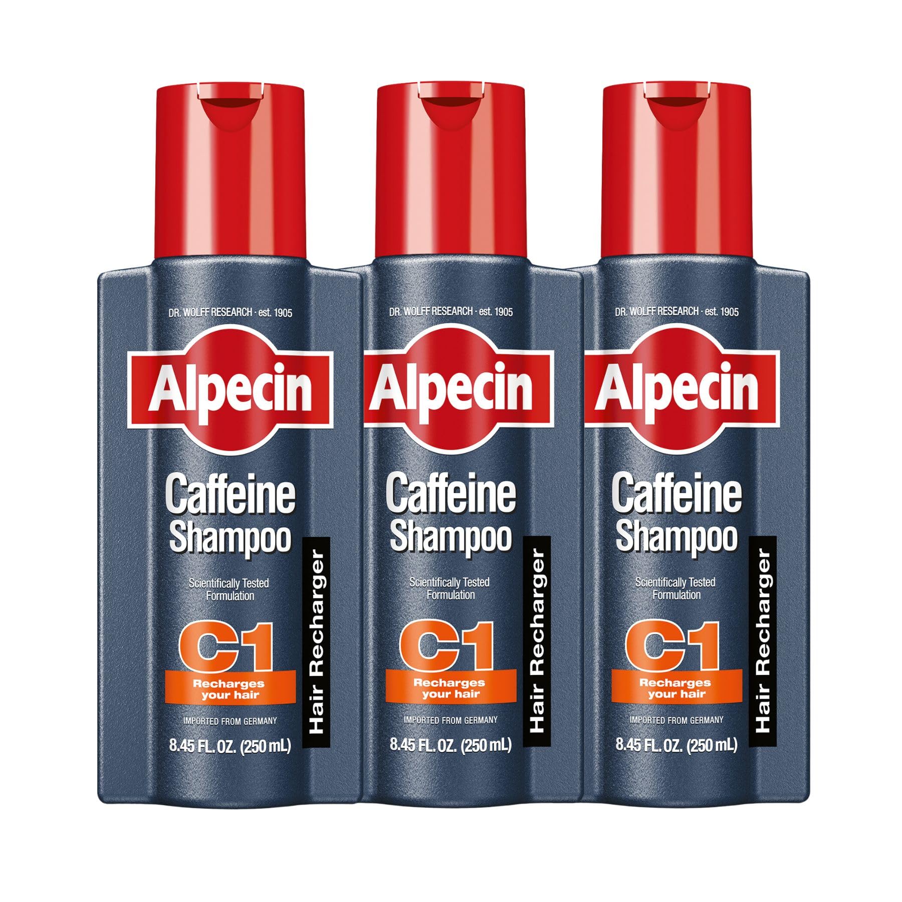 Multibuy 3x Alpecin Caffeine Shampoo C1 Hair Energizer - 250ml