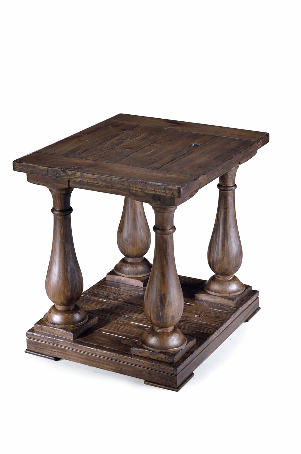Best Rectangular End Table Natural Wood
