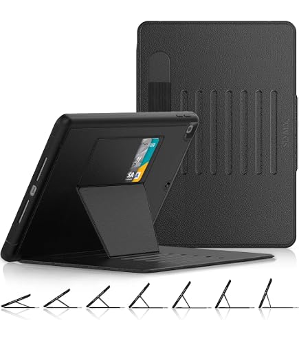OtterBox React Folio Hülle Für IPad 10,2 (8./9. Gen) – Stoßfest, Nach Militärstandard Getestet, Mit Ständer