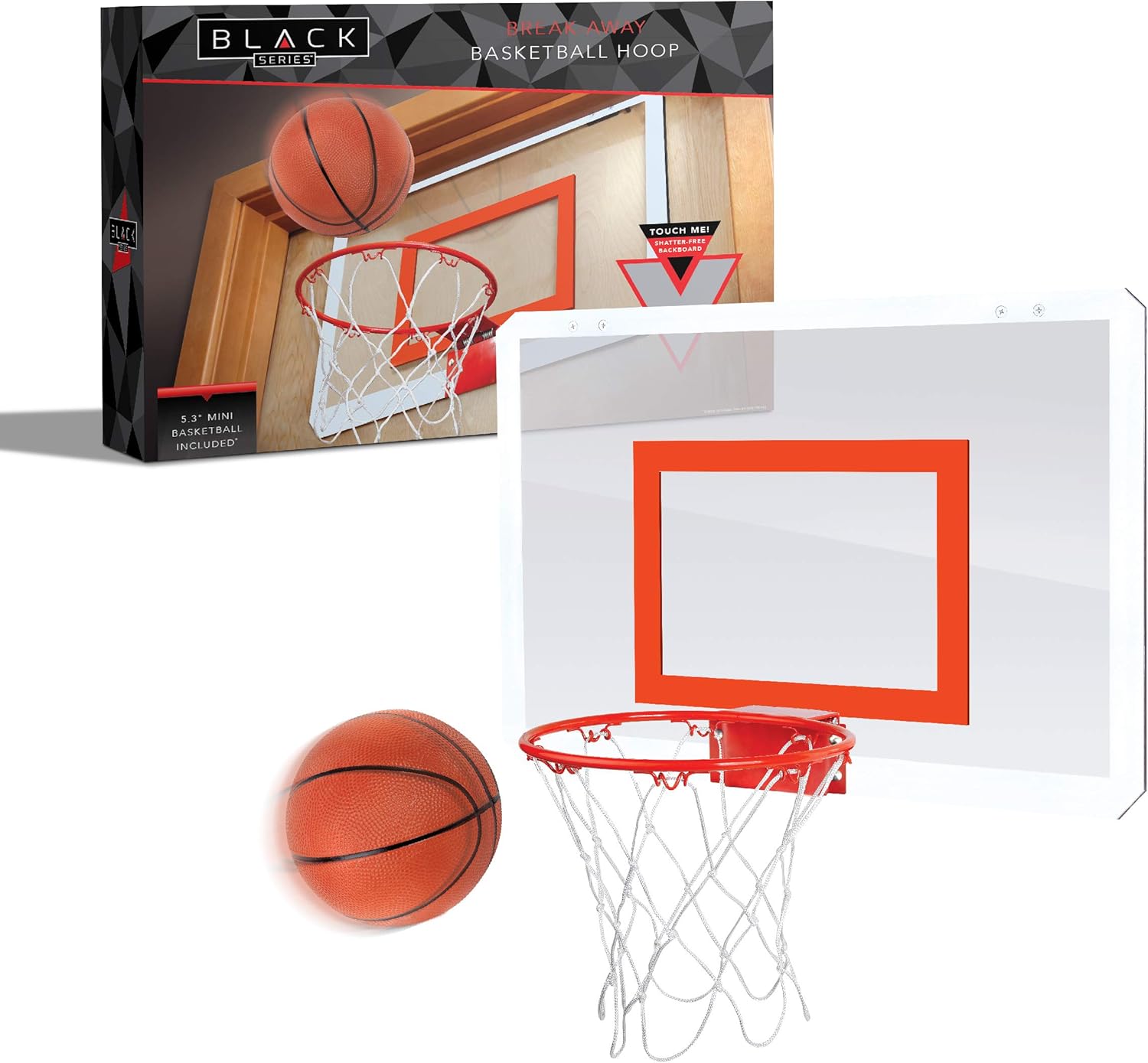black mini basketball