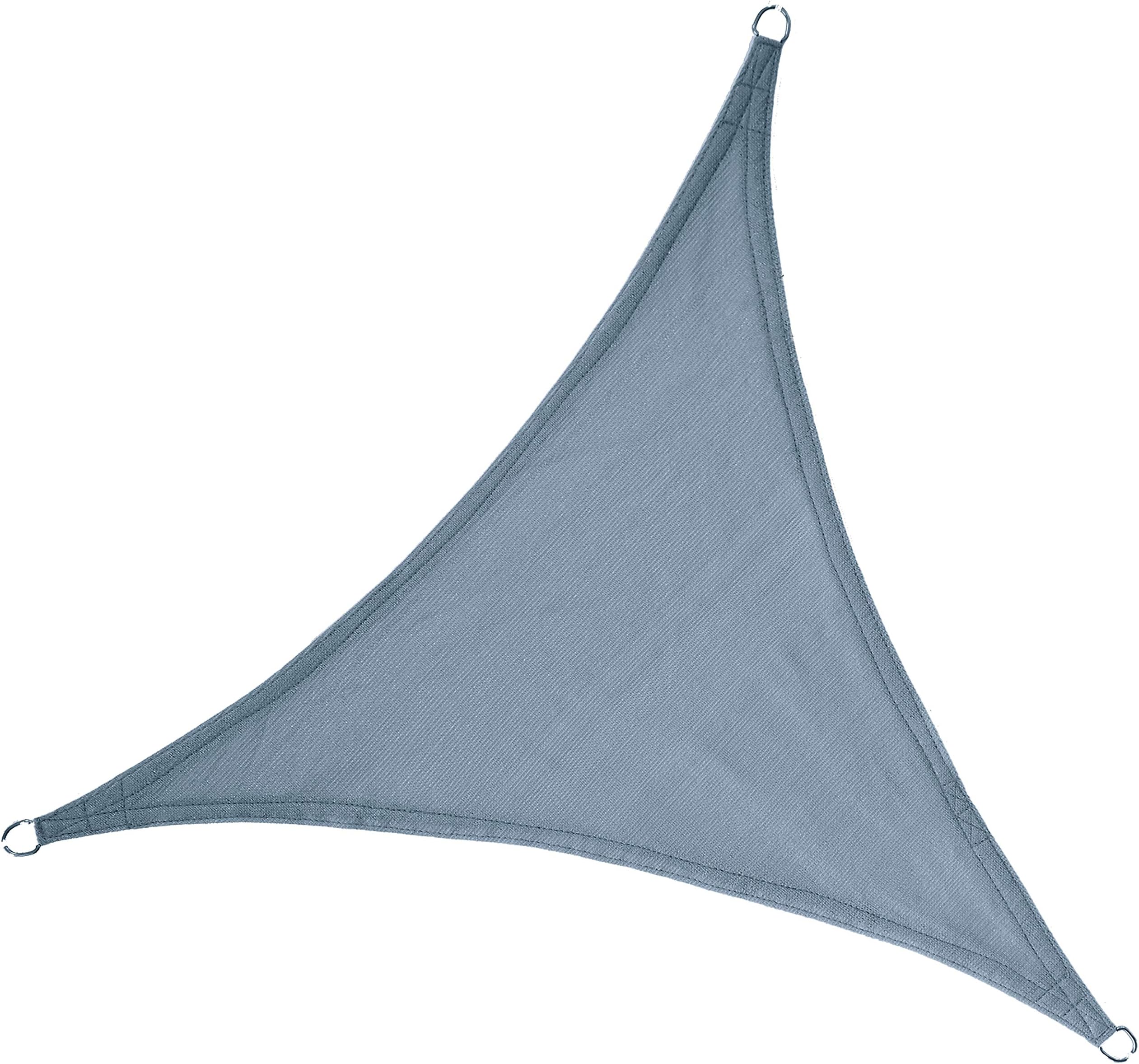 LyShade Triangle Sun Shade Sail Canopy - UV Block for Patio and Outdoor (9'10" X 9'10" X 9'10", Cadet Blue)