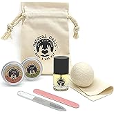 Just Like Jane™ Natural Nails Buff & Wax Kit - New Nano Glass File for Higher Shine!