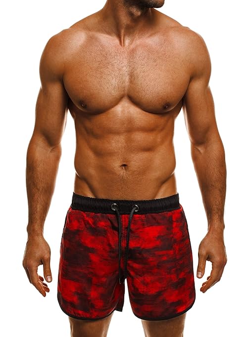 OZONEE Herren Badeshorts Kurzhose Badehose Schwimmhose Schwimmshorts Shorts Camouflage 0732