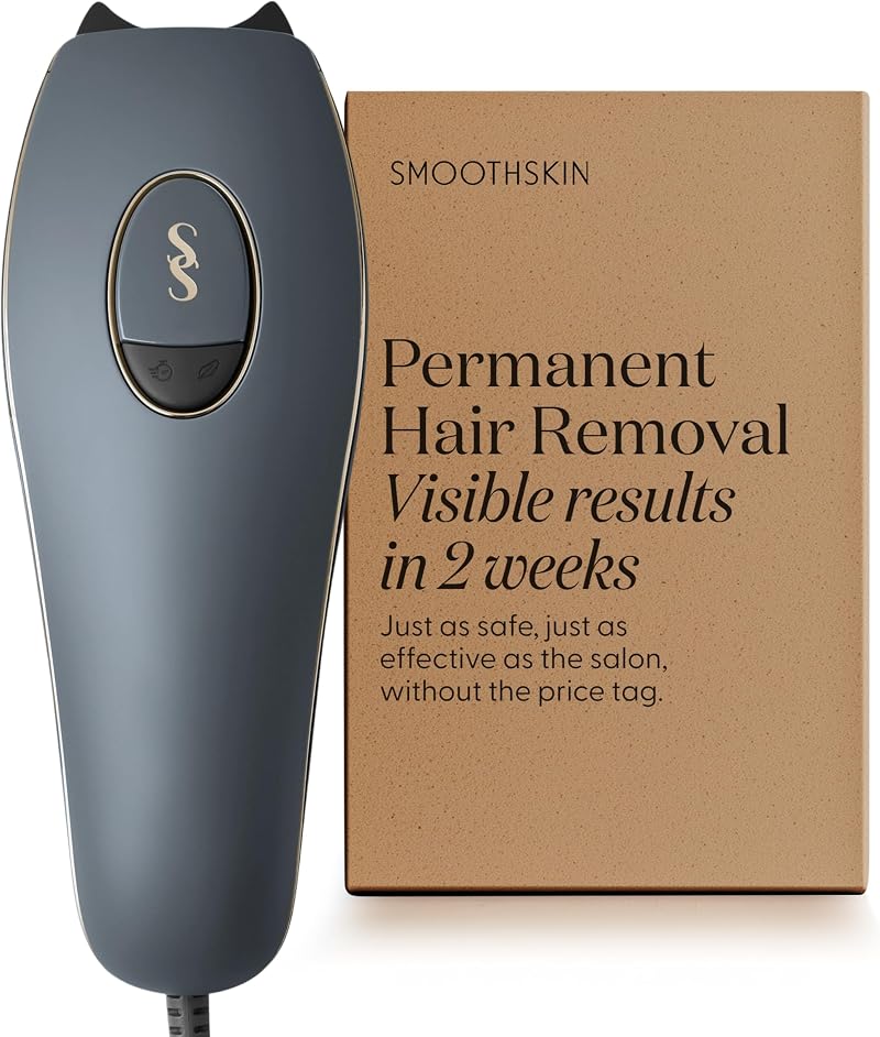 SmoothSkin Pure Adapt IPL Hair Removal Device, Slate Grey, Body & Face