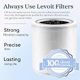 Levoit Core 400S-RF Replacement Filter HEPA Activated Carbon Pre Filter White view 6