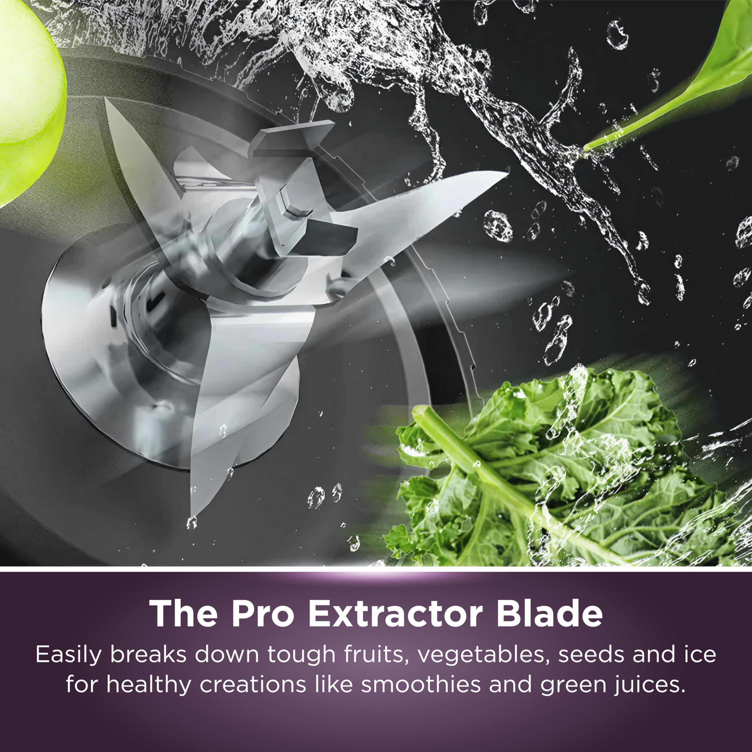 Licuadora personal compacta Ninja BN301 Nutri-Blender Plus, motor de 900 vatios pico, bebidas congeladas, batidos, salsas y más, (3) 20 oz. Vasos para llevar, (2) tapas con boquilla (1) tapa para almacenamiento, aptos para lavavajillas, plateados