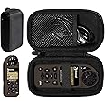 GETGEAR Weather Meter Case for Kestrel Weather Meter compatible with Kestrel Elite, 5700/ 5700X, 5200, 5100, 5500, 2700, 3500, 3000, 3550, 2500, 1000 (Black with black zip)