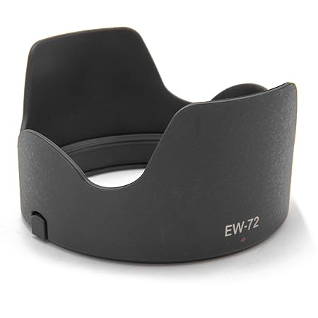 vhbw Kunststoff Gegenlichtblende Streulichtblende Sonnenblende 67mm schwarz für Objektiv Canon EF 35mm F2 is USM