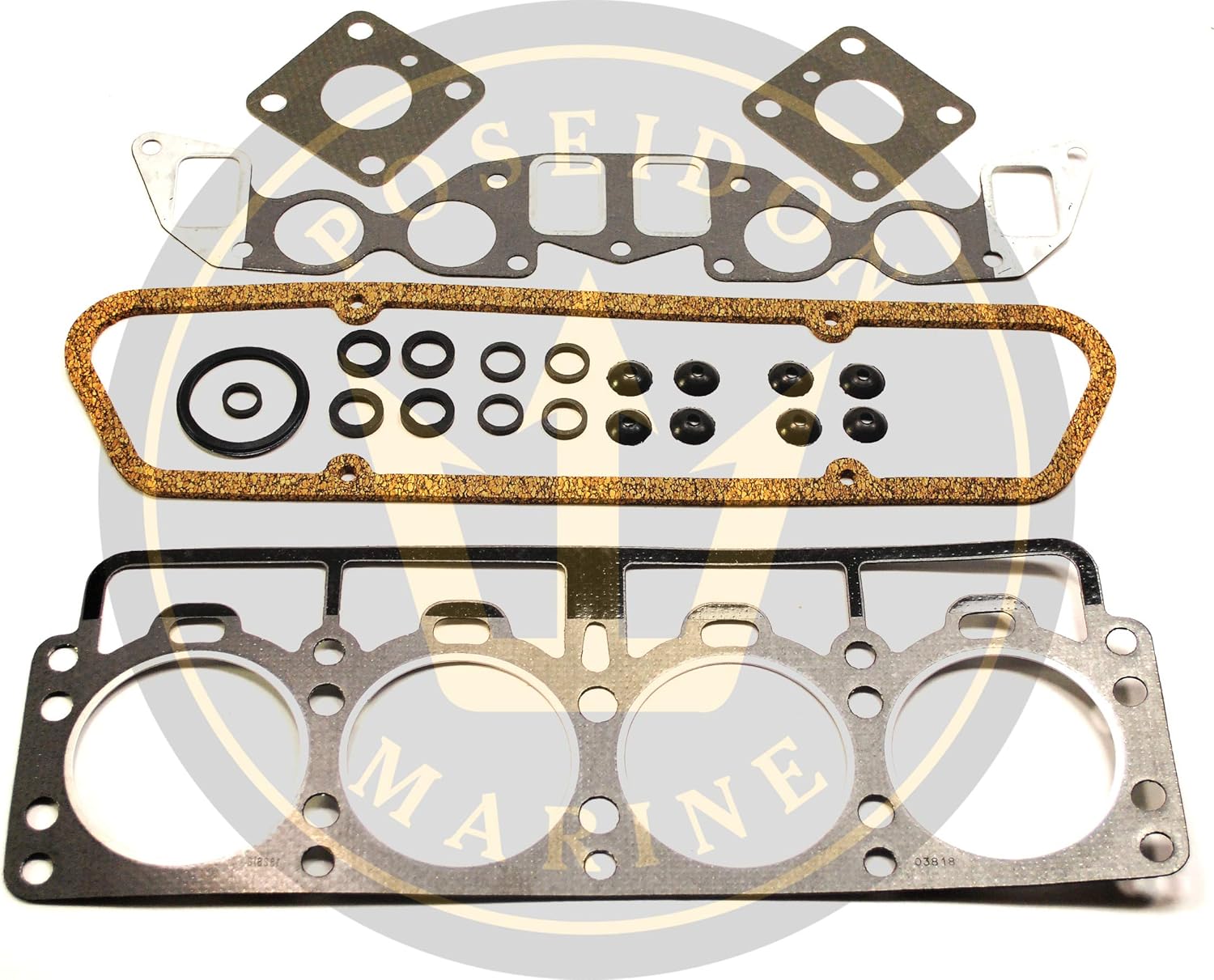 Orbitrade Marine Head Gasket Set for Volvo Penta AQ60F AQ90 AQ95 AQ110 BB30 BB100