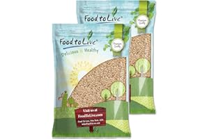 Food to Live Unhulled Sesame Seeds, 18 Pounds �� Whole Natural Raw White Sesame Seeds, Kosher, Vegan, and Keto, Bulk Sesame. H