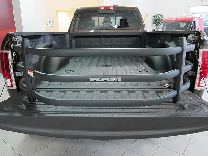 Dodge Ram Black Aluminum Tailgate Bed Extender Mopar OEM by Mopar