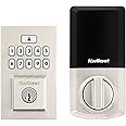 Kwikset SmartCode 260 Keyless Entry Electronic Keypad Deadbolt Door Lock with Auto-Lock, Custom User Codes, Advanced Security in Satin Nickel Contemporary