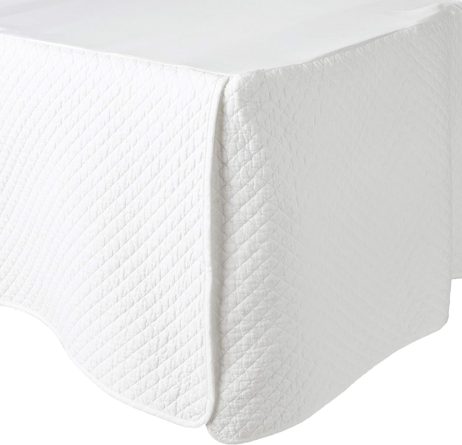 Greenland Home Diamond Quilted Bed Skirt, Queen Amazon.co.uk Kitchen