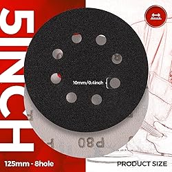 POTUINOM 50PCS 5 inch Silicon Carbide Sanding Discs