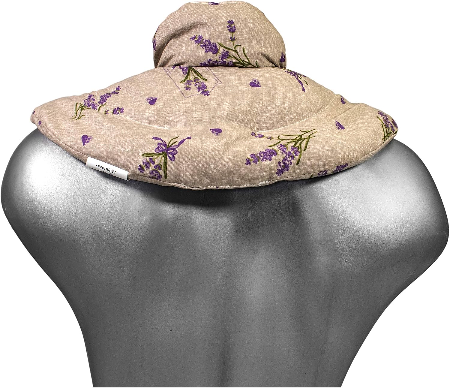 Neck Pillow Country Style Romance - Hot Cherry Pit Pillow - Heating Pad and Cooling Bag - Cherry Stone - Microwavable - Image 3