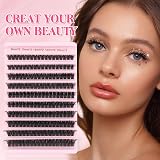 Sixstarhair Sixstarhair Individual Lashes 80D DIY Volume Cluster 8-16mm view 5