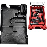 Tidy Tool Drill Driver Organizer for Milwaukee M18 Combo Drill/Driver and Impact Set