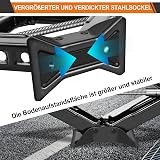 Royalswill 2Ton Scissor Jack with Ratchet Heavy Duty Steel 110-390mm view 4