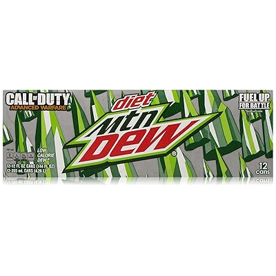 Diet Mountain Dew, 12 fl oz. cans (12 Pack)