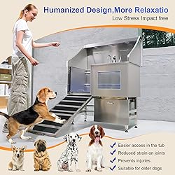 POLIMO Dog Washing Station, LED Professional