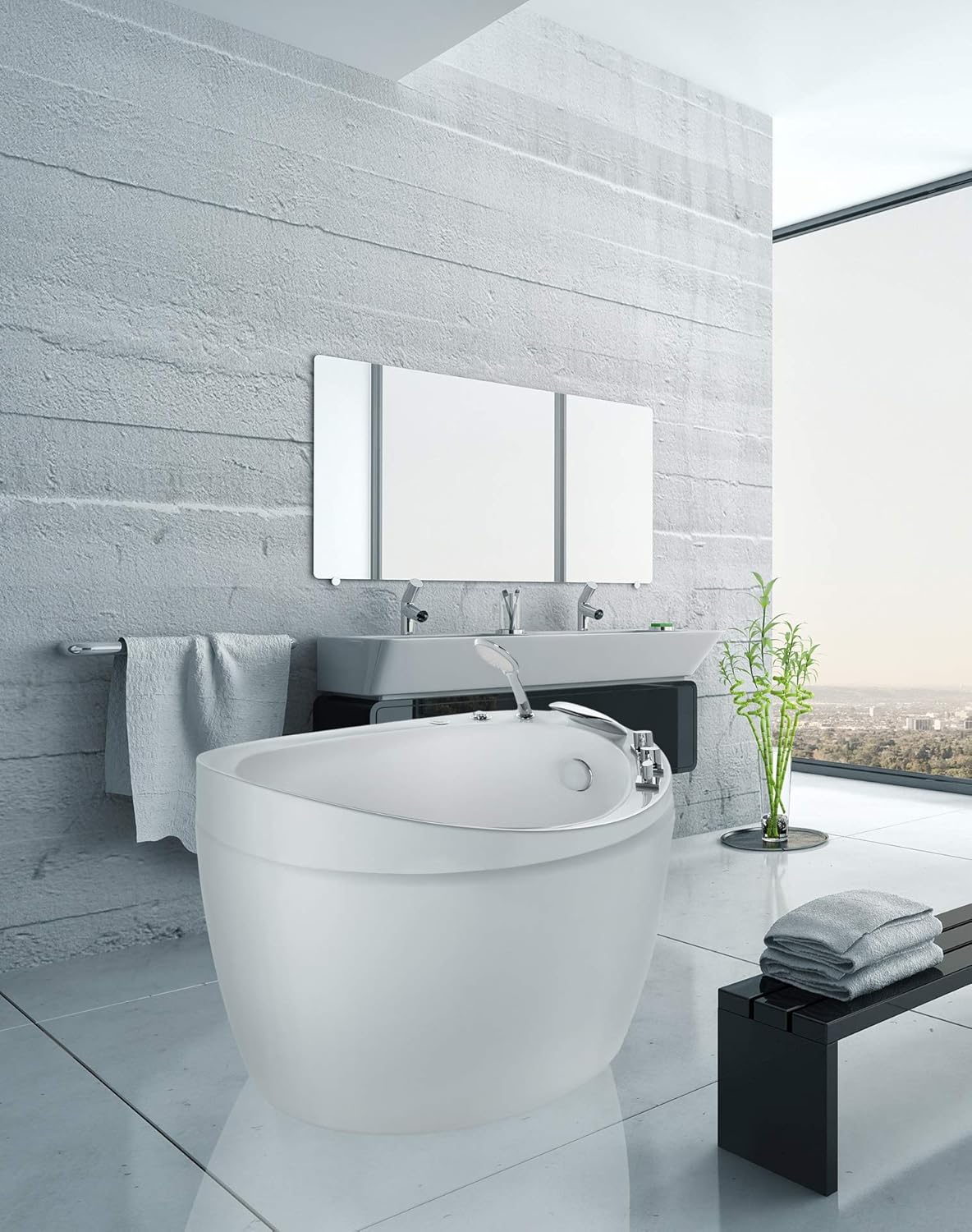 lcl spa equipment on Bathtubs Freestanding Bathtub Air Mirco Bubble Hydrotherapy Oval Japanese Spa Tub Made In Usa Empava 48 In Kitchen Bath Fixtures