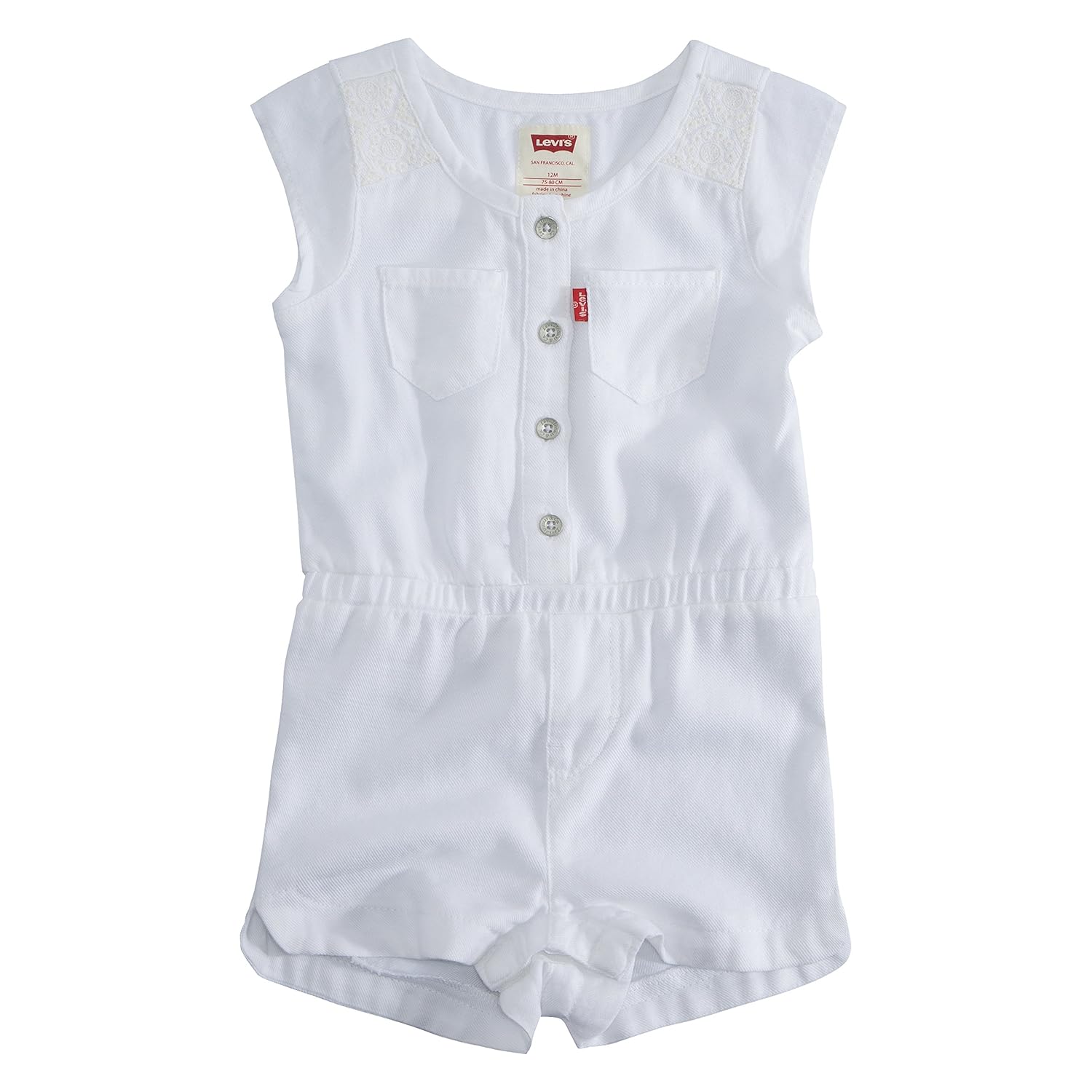 levis romper baby